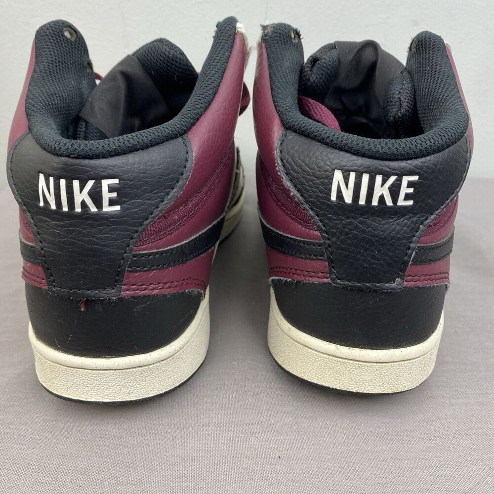 Nike shoes men's 8.5 red lace Court Vision Mid dn3577-600 Basketball Stylish - Picture 4 of 8